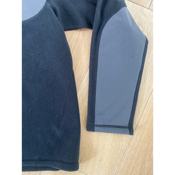 Men’s The North Face Black Fleece Quarter Zip Large - Picture 5 of 7